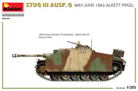 Sturmgeschütz III Ausf. G - Mai - Juni 1943 - Alkett Produktion - 1:35