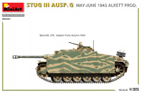 Sturmgeschütz III Ausf. G - Mai - Juni 1943 - Alkett Produktion - 1:35