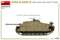 Sturmgeschütz III Ausf. G - Mai - Juni 1943 - Alkett Produktion - 1:35