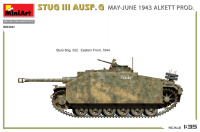 Sturmgeschütz III Ausf. G - Mai - Juni 1943 - Alkett Produktion - 1:35