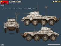 Sd.Kfz. 234/2 with LUCHS turret - with full interior - 1/35