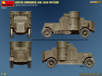 Austin Armoured Car 1918 Pattern - British Service Dunsterforce with Interior - 1:35