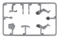 Deutsche Soldaten aufgesessen / German Tank Riders - Set 2 mit Resin Köpfen - 1:35