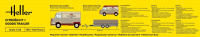 Citroen HY + Goods Trailer - 1/24