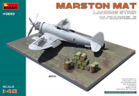 Marston Mat - Landing Strip with Barrels - 1:48