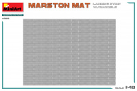 Marston Mat - Landing Strip with Barrels - 1:48