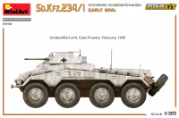 Sd.Kfz. 234/1 schwerer Panzerspähwagen - early model - with full interior - 1/35