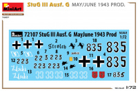 Sturmgeschütz III Ausf. G - May / June 1943 Production - 1/72