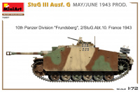 Sturmgeschütz III Ausf. G - May / June 1943 Production - 1/72