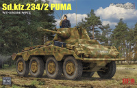 Sd.Kfz. 234/2 Puma with Engine Parts - 1/35