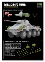 Sd.Kfz. 234/2 Puma with Engine Parts / mit Motor Nachbildung - 1:35