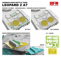 Upgrade Solution for Leopard 2A7 Main Battle Tank - RM-5108 - 1/35