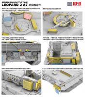 Upgrade Solution for Leopard 2A7V Main Battle Tank - RM-5108 - 1/35