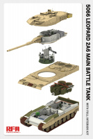 Leopard 2A6 with full Interior - German Main Battle Tank - 1/35