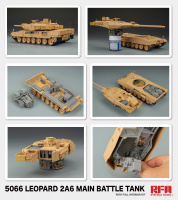 Leopard 2A6 with full Interior - German Main Battle Tank - 1/35