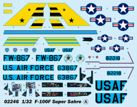 F-100F Super Sabre - 1:32