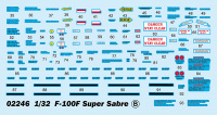 F-100F Super Sabre - 1:32