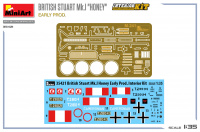 British Stuart Mk. I - Honey - Early Production - mit Interieur - 1:35