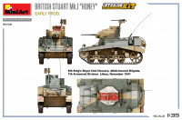 British Stuart Mk. I - Honey - Early Production - mit Interieur - 1:35