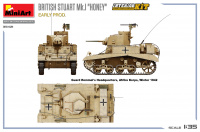 British Stuart Mk. I - Honey - Early Production - mit Interieur - 1:35