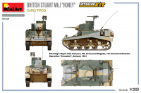 British Stuart Mk. I - Honey - Early Production - mit Interieur - 1:35