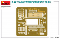 K-52 Trailer with Power Unit PE-95 - 1/35