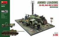 Ammo Loading - SU-85, GAZ-MM & Crew - Big Set - Diorama - 1/35