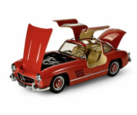 Mercedes Benz 300 SL - Rot - 1:8