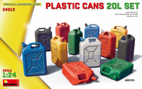 Kraftstoffkanister Kunststoff - 20L  / Plastic Cans 20L - Set - 1:24