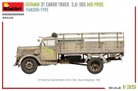 Deutscher 3t LKW 3,6-36S mittlere Produktion - PmQ 600 Typ - 1:35