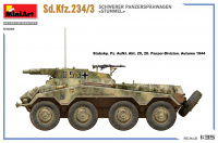 Sd.Kfz. 234/3 - Schwerer Panzerspähwagen - Stummel - 1/35