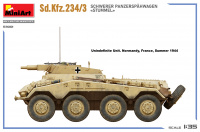 Sd.Kfz. 234/3 - Schwerer Panzerspähwagen - Stummel - 1/35