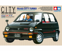 Honda City Turbo mit Scooter - 1:24