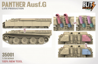 Panther Ausf. G - späte Produktion - Super Blitz - 1:35