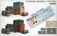 Wooden Boxes and Crates - 1/35