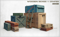 Wooden Boxes and Crates - 1/35