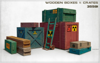 Wooden Boxes and Crates - 1/35