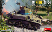 M3 Stuart - Diesel - Early Production - 1:35