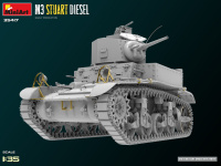 M3 Stuart - Diesel - Early Production - 1:35