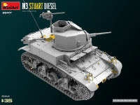 M3 Stuart - Diesel - Early Production - 1:35