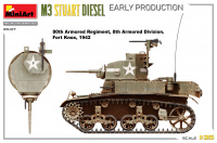 M3 Stuart - Diesel - Early Production - 1:35