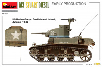 M3 Stuart - Diesel - Early Production - 1:35