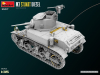 M3 Stuart - Diesel - Early Production - 1:35