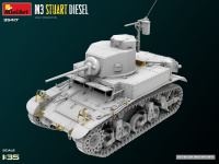 M3 Stuart - Diesel - Early Production - 1:35