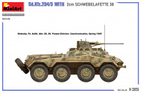 Sd.Kfz. 234/3 - with 2cm Schwebelafette 38 - 1/35