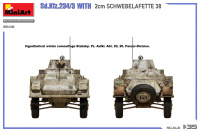 Sd.Kfz. 234/3 - with 2cm Schwebelafette 38 - 1/35