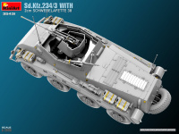 Sd.Kfz. 234/3 - with 2cm Schwebelafette 38 - 1/35