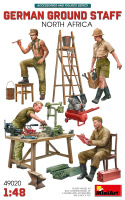 Deutsches Bodenpersonal / German Ground Staff - Nordafrika - 1:48