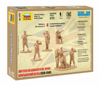 Britisches Hauptquartier - Figurenset / British Headquarters WWII - 1:72