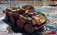 Sd.Kfz. 234/1 - schwerer Panzerspähwagen 2cm - Late Modification - 1/35